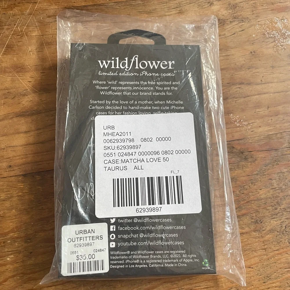 Wildflower Matcha Love iPhone 11 Phone Case